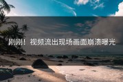 刚刚！视频流出现场画面崩溃曝光