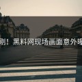 刚刚！黑料网现场画面意外曝光