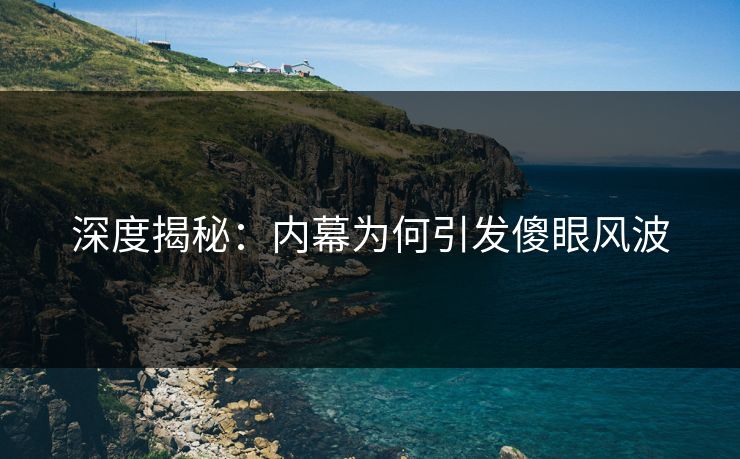 深度揭秘：内幕为何引发傻眼风波